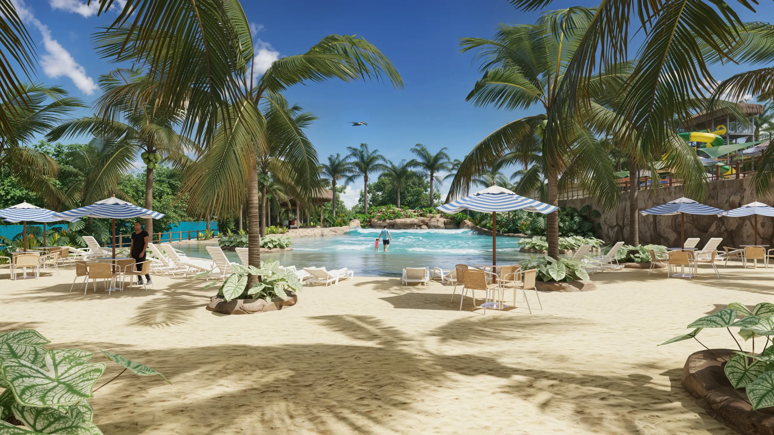 Piscina de Ondas e Praia